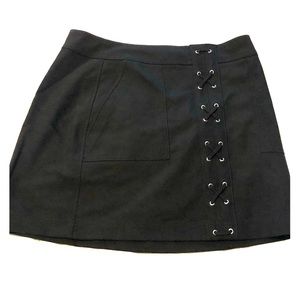 Black Express Mini Skirt